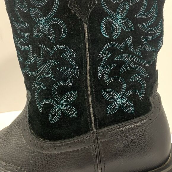Ariat Leather Embroidered Western Cowboy Boots Style 100005912 Size 9 Women’s - Picture 4 of 16